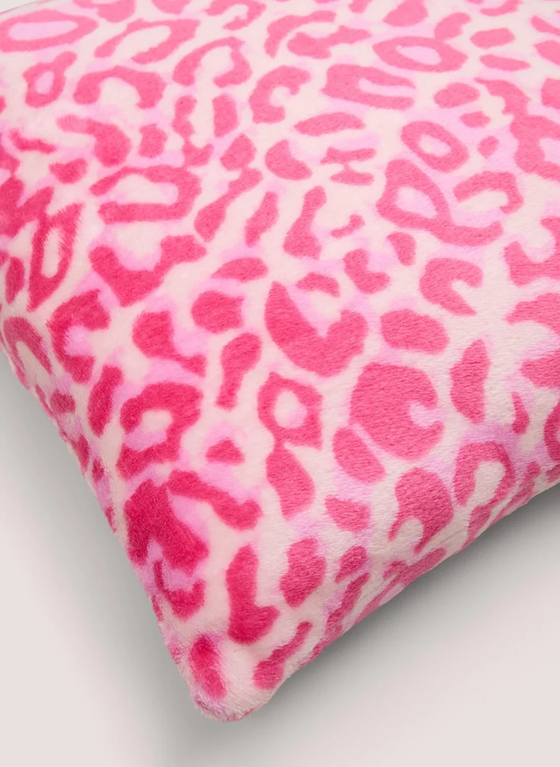 ماتلان Pink Leopard Cushion